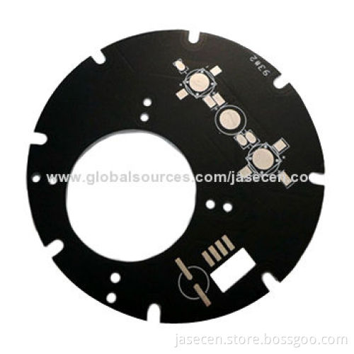 Aluminum PCBs for LED, with black solder mask